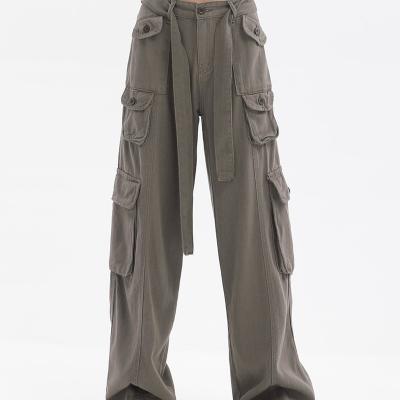 China Anti-Static Jumpsuits Women's Hiphop Summer Multi-pocket High Street Pants for sale