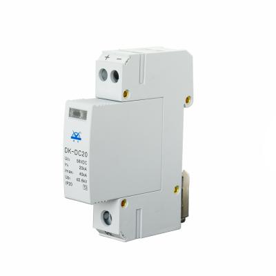 China TT/TN System DK-DC20 DIN Rail Surge Protection IEC Class 2 DC Surge Protector for sale