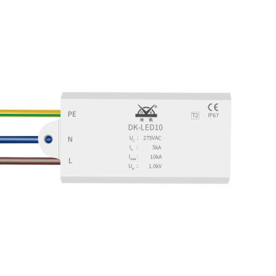 China LED Lights 5KA/10KA Thermally Protected Surge Protection Device Led SPD For DK-LED10 Wholesale for sale