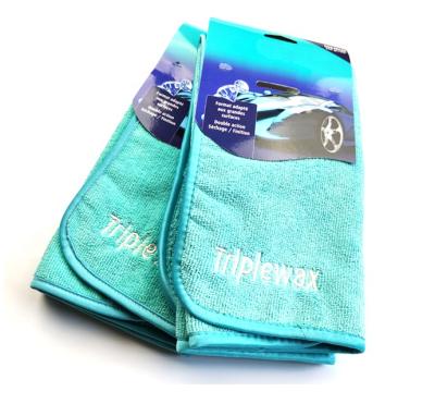 China Universal Warp Knitting Microfiber Car Wash Towel Cloth , Car Wiping Cloth for sale