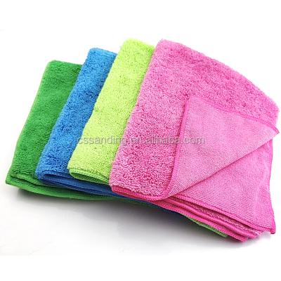 China QUICK DRY Microfiber Flannel Car Cleaning Towel, Flannel Car Detailing Towel for sale