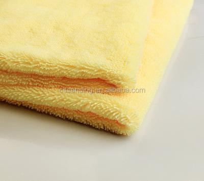 China Super Soft Knitting Kid QUICK DRY Microfiber Poncho Towel Fabric Roll for sale