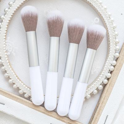 China Makes Apply Makeup UKI Popularity Explosion Models Nail Makeup Brush Rose Gold Mocha Dust Fluffy Pink Customized Oval Pink Makeup Brushes for sale