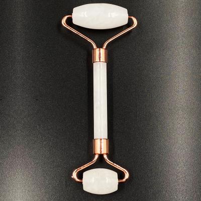 China Massager Rose Quartz Facial Massage Roller from Rose Quartz Roller Natural Jade Gemstone Face Lift Beauty Products for sale