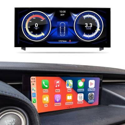 China Dual System& 1920*720 10.25 Inch 8 Core 4+64GB Carplay Multimedia Car DVD Radio Remote Control Player Used For Lexus RC RCF Sport 2013-2018 for sale