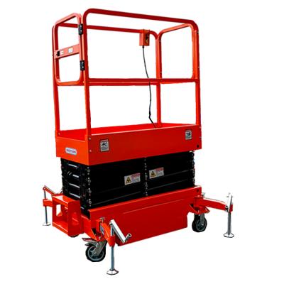 China Small Hotels Electric Hydraulic Lift Table Semi Electric Mobile Scissor Lift for sale