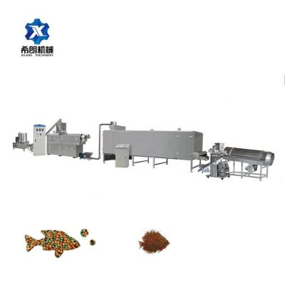 China Fish Feed For Making Machine Floating Fish Feed Pellet Machine Small Floating Fish Feed Production Line for sale