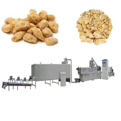 China High Efficiency Easy Operate Soybean Chunks Machines Soybean Meat Maker Soy Texture Protein Making Production Line for sale