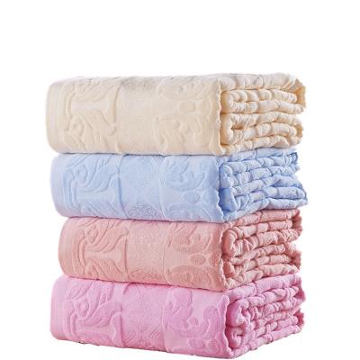 China Factory Wholesale Cheap 100% Viable Gift Summer Cotton Towel Sofa Blanket Throw Blanket for sale