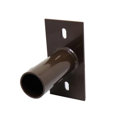 China Steel Side Pole Mount Tenon Adapter Bracket For Area Lighting for sale