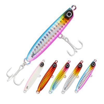 China Lead alloy Miclure-MJ300--21/32g/45g jack/-metal basing fishing lure slow lure picth basting jig for sale