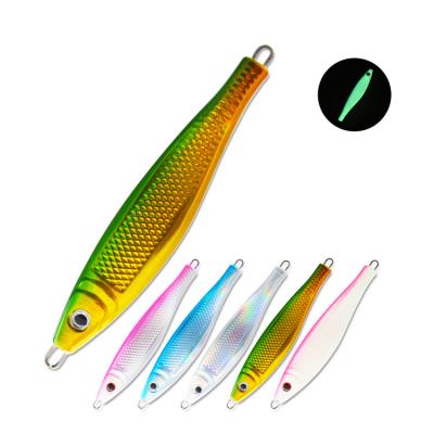 China MICLURE-MJ16-35g/50g/70g/100g/125g/150g/200g/300g/400g-lead metal alloy slow lure jig for sale