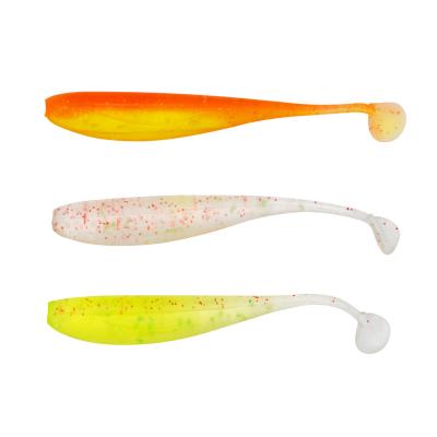 China MICLURE-SL114- 5.8cm Jig Rubber Wobbler Lure Fishing Lure PVC Soft Artificial Silicone Swimbait PVC Groundworm Worm Carp Bait for sale