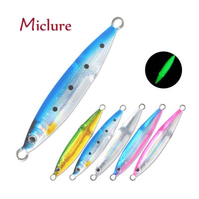 China Lead alloy MICLURE-MJ76B-15g/40/g/60g/100g/125g/150g/200g-high quality saltwater lure building jig for sale