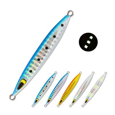 China Miclure-MJ215-15g/20g/30g/40g/60/80/100g-fishing alloy lead jig micro lure metal jig casting shore for sale