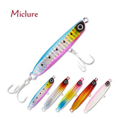 China MICLURE-MJ300-32g-metal alloy lead jigs BS-OO-232M METAL JIGS with two treble hooks for sale