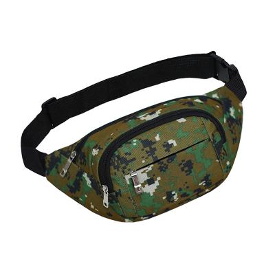 China Water Proof Camouflage Tactical Men Waist Pack Multifunctional Outdoor Sports Waist Bag Large Capacity for sale