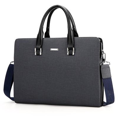 China Diagonal shoulder briefcase men's wear-resistant casual handbag business men's computer bag for sale