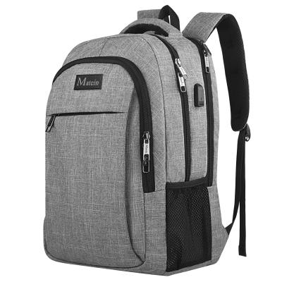 China Anti Theft Business Anti Theft Laptop Backpack Slim Durable Travel Laptops Backpack With Usb Travel Charging Left Bag For Women Men for sale