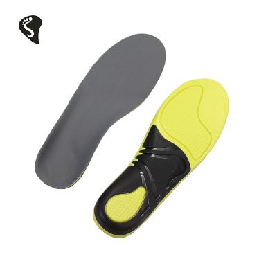 China Breathable Shock Absorption PU With Arch Support Orthotic Sports Insole For Basketball And Hike Shoe for sale