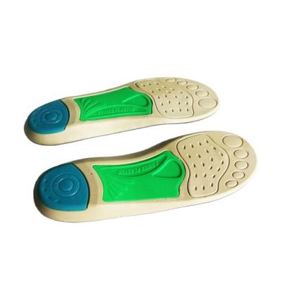 China Mesh+ORTHOLITE+PU+GEL+Nylon Sheet Most Popular Comfortable Anti-static Insole Anti-Slip Foot Massage Insole for sale