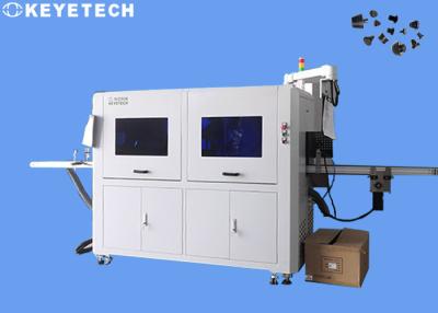 China Rubber Accessories CCD Automatic Inspection System With Glass Turntable Feeder for sale