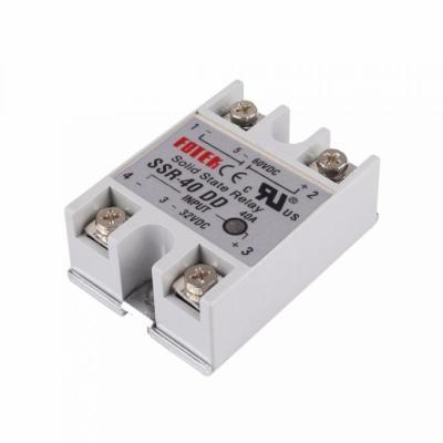 China New and original SSR-40DD SSR-40DA 40A DC/DC Single Phase SSR Solid State Relay for sale