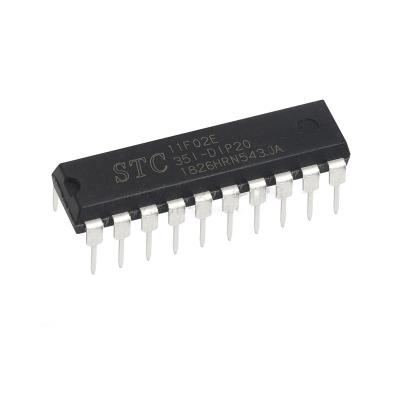 China New original IC chip integrated circuit STC11F02E-35I-DIP20 STC11F02E-35I-SOP20 11f02e-35i STC11F02E-35I-DIP20 for sale