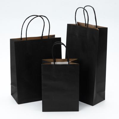 China Customized Logo Recyclable Take Away Paper Food Bag Brown Kraft Paper Restaurant Delivery Bag for sale