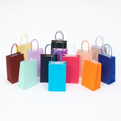 China Recyclable Custom Design Your Own Logo Paper Bag White Kraft Fashion Shopping Bag Kraft Paper Bags for sale