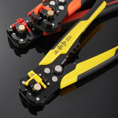 China STRIPPER 3 in 1 Multi Self-Adjusting Wire Stripper Cutter Crimper Cable Stripping Pliers for A.W.G. 10-24 for sale