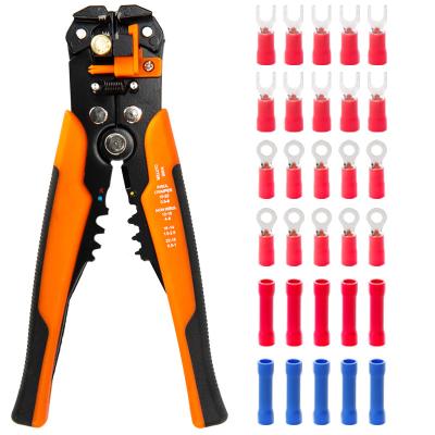 China DIY Tool Electronics Crimping Terminal Crimping Terminal Stripper Tool and Stripper Set for sale