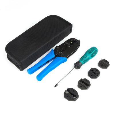 China Electrical Coaxial Crimping Tool Kit Electronics Cable Tool Box Pliers Crimping Tool Kit for sale