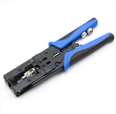 China Multi function professional catv coaxial crimping RG6 crimping tool for sale