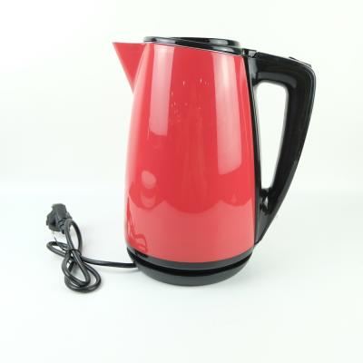 China 360 Degree Rotation Base Electric Kettle Dual Boil Plastic Kettle for sale