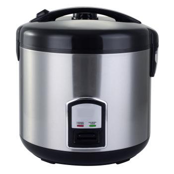 China Hotel 700W 1.8L Home Appliances Stainless Steel Electric Rice Cooker for sale