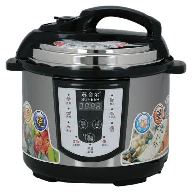 China Hotel Classic Electric Pressure Cooker With Food Steamer Pressure Cooker for sale