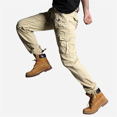 China Anti-static Outdoor Military Loose Multi-pocket Men's Retro Cargo Pants for sale