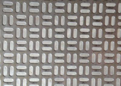 China 1220x2440mm Stainless Steel Perforated Metal Sheet Anodized AISI Standard for sale