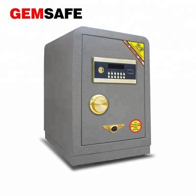 China High Security J500 Double Key Lock Heavy Duty Steel Fireproof Floor Cash Safe Box for sale