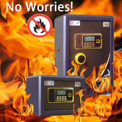 China D560 Steel Resistant Flame Retardant Key Safe Digital Safe Money Boxes (GEMSAFE) Cajas de seguridad for sale