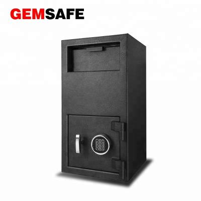 China QF685 Heavy Duty Steel Drop Box Cash Deposit Safes Safe Deposit Box for sale