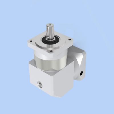 China Planetary Gear Arrangement 90mm Diameter Right Angle Gearbox Assemble With Servo Motor For Auto Devices for sale