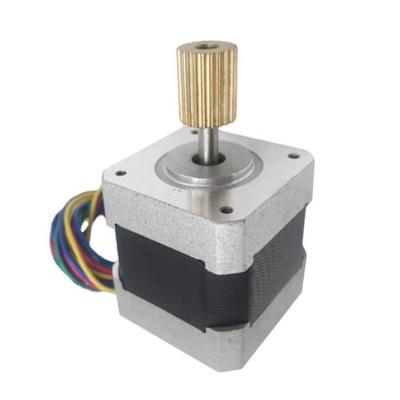 China High build material stores quanlity1.8 degree NEMA 17 hybrid stepper motor assemble with planetary gearbox for sale