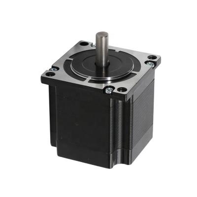 China Building Material Stores NEMA34 DC Stepper Motor With Planetary Gearbox Reducer 2 Phase 3A 2.5N.m Stepping Gear Motor for sale