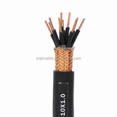 China Power plant kvvp copper pvc insulated pvc sheathed control cable shielded for sale