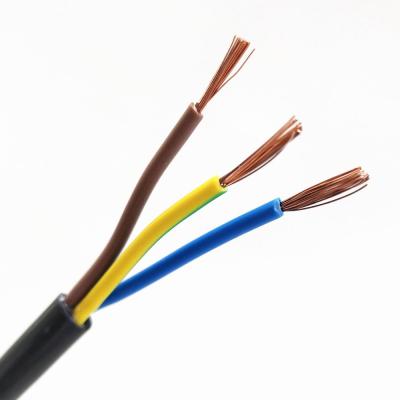 China Central 2 3 4 5 Core 2.5mm2 4mm2 6mm2 10mm2 16mm2 PVC Flexible Cable for sale