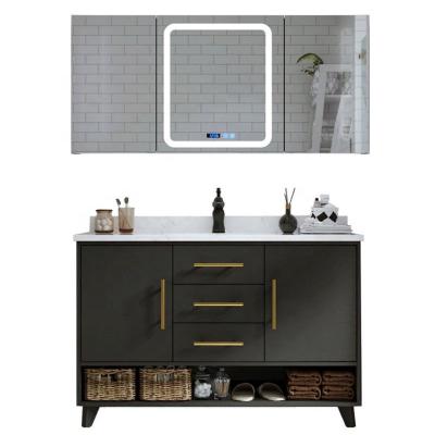 China China factory selling durable free standing bathroom vanity mirror cabinet bedroom for sale