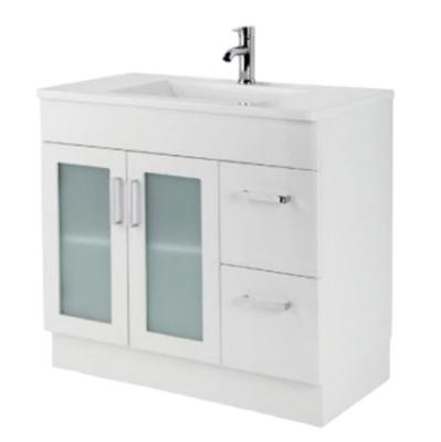 China Products to sale modern MDF wash basin bathroom cabinet modern bathroom vanity for european market for sale