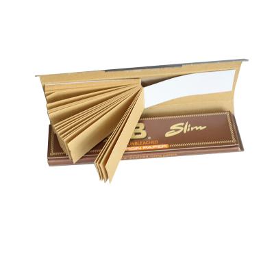 China Recycled Materials Brown O.C.B With Organic Standard Filter Rolling Papers King Size Slim for sale